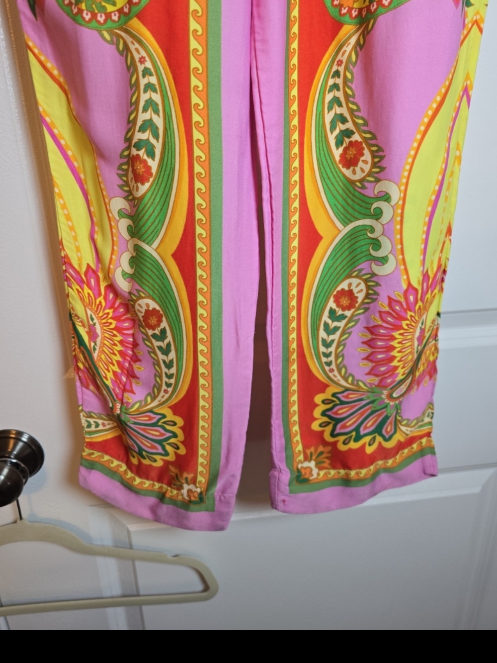FARM RIO Toucans Scarf pants size small - Picture 4 of 8